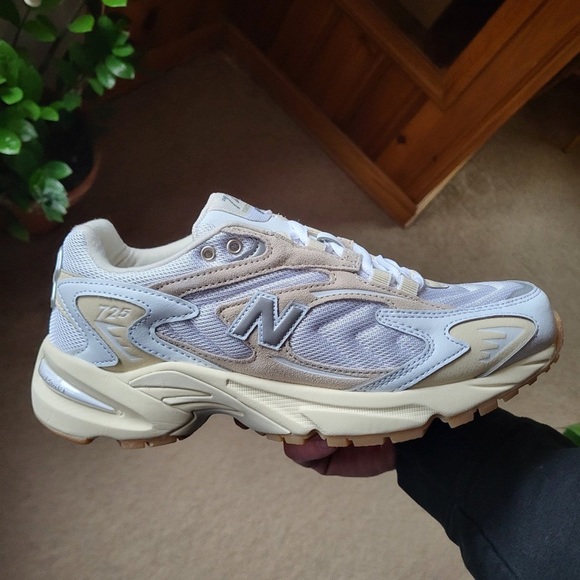 New Balance Shoes New Balance 725 Bone Metallic Silver Poshmark